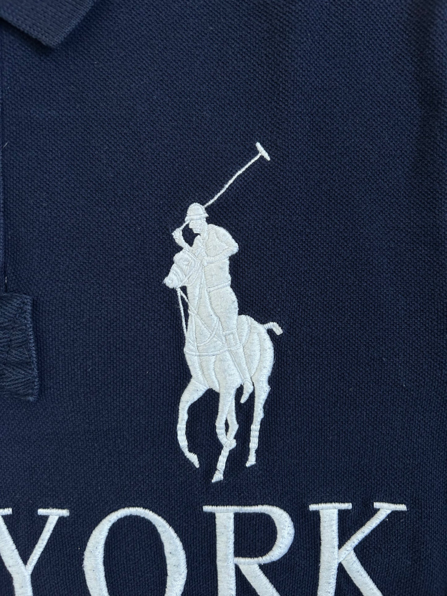 Polo Ralph Lauren Big Pony "NEW YORK" City Longsleeve Polo