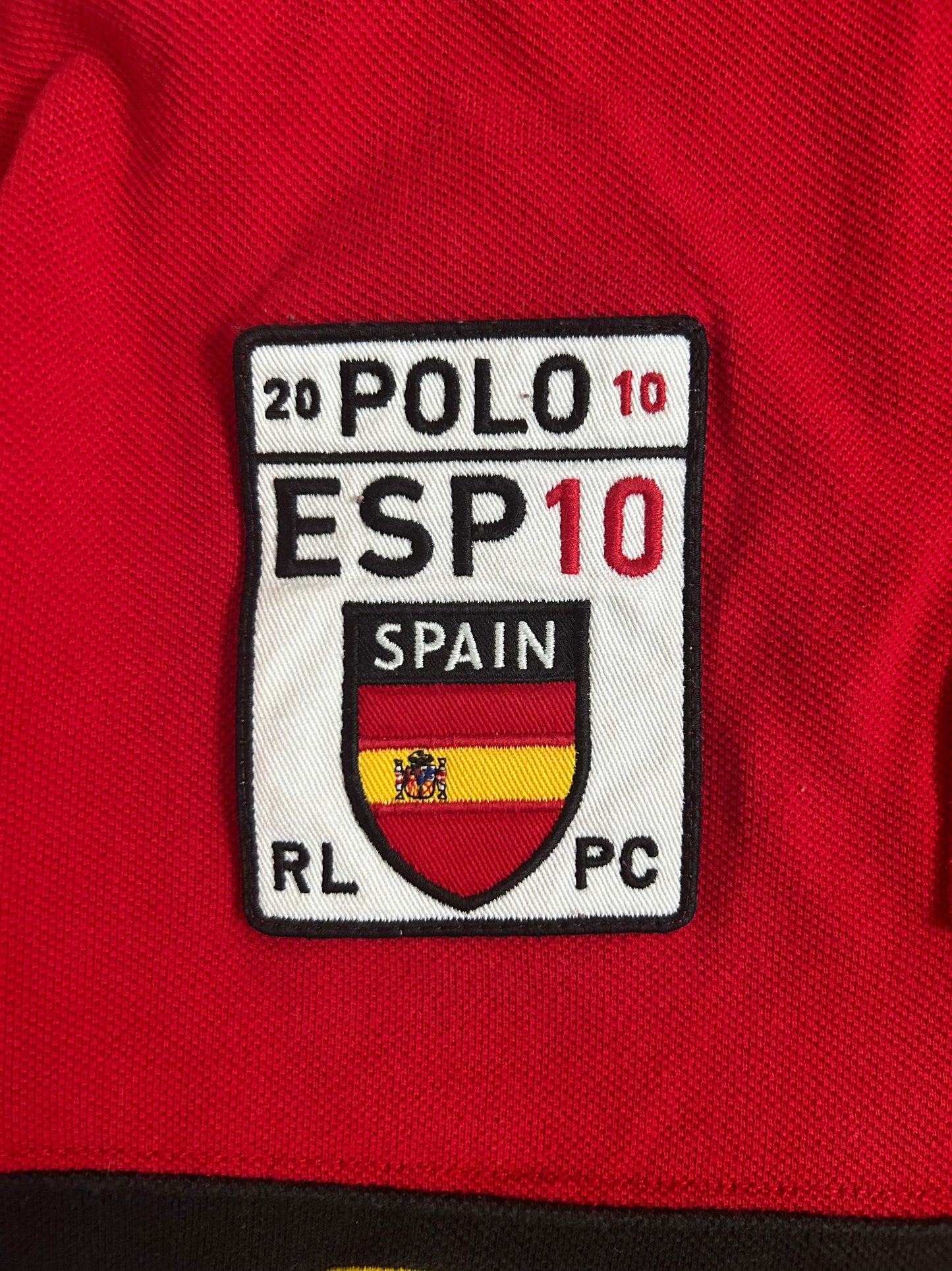 Polo Ralph Lauren Big Pony "SPAIN" Country Longsleeve Polo
