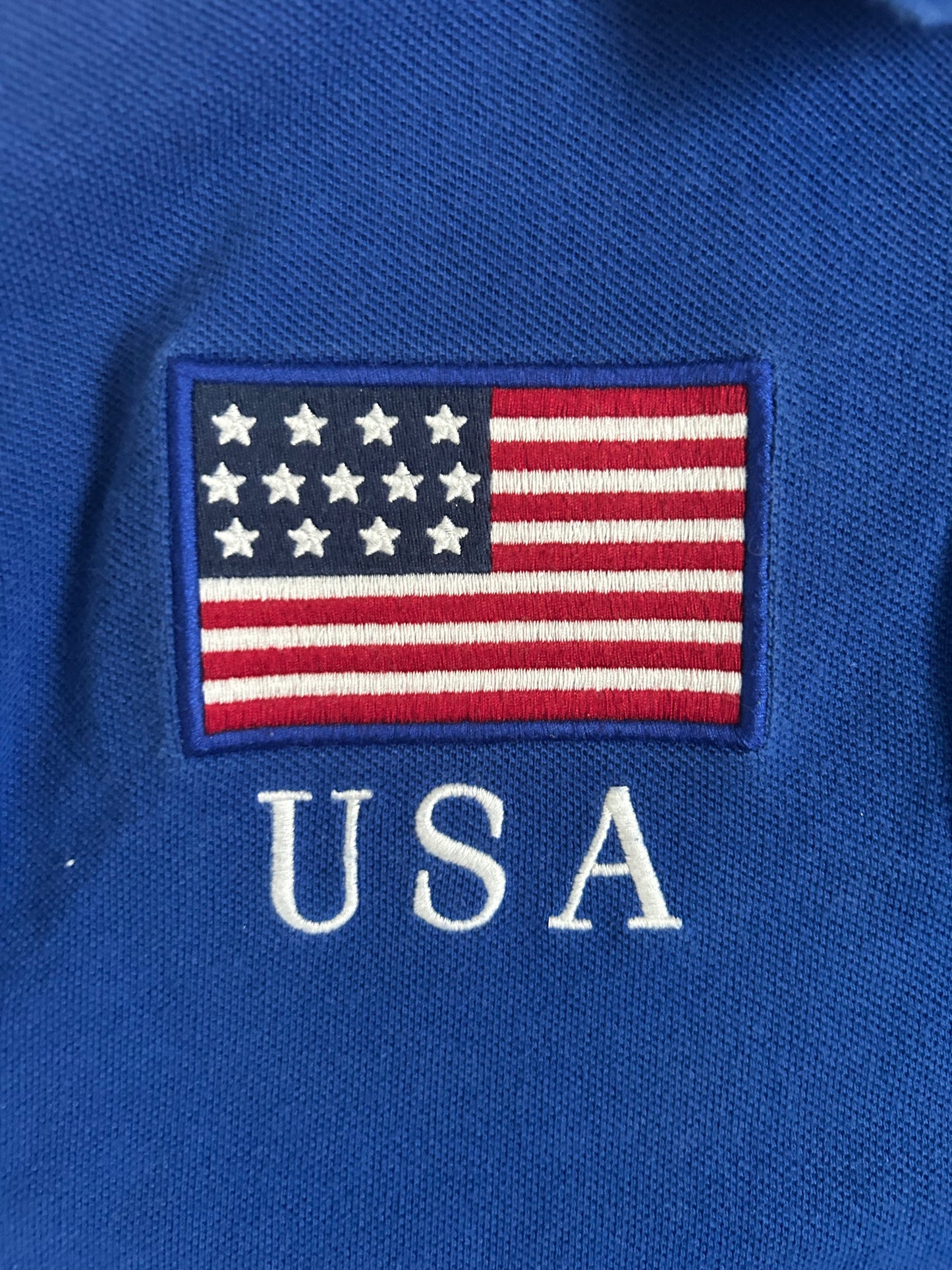 Polo Ralph Lauren Big Pony "USA" Flag Polo