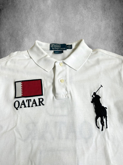 Polo Ralph Lauren Big Pony "QATAR" Flag Polo