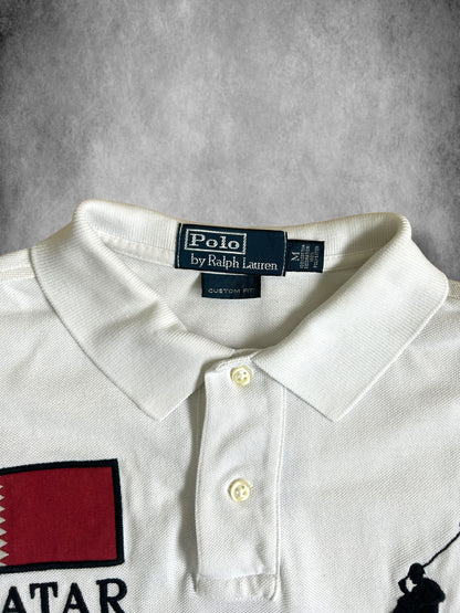 Polo Ralph Lauren Big Pony "QATAR" Flag Polo