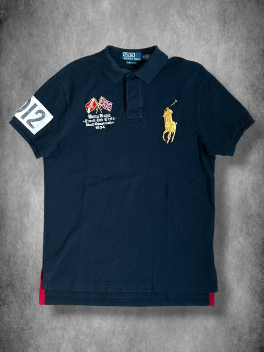 Polo Ralph Lauren Big Pony "HONG KONG" Track & Field Polo