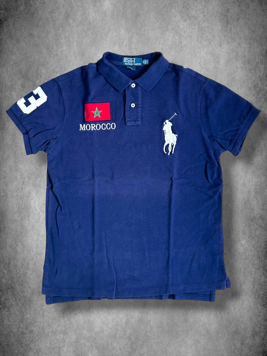 Polo Ralph Lauren Big Pony "MOROCCO" Flag Polo