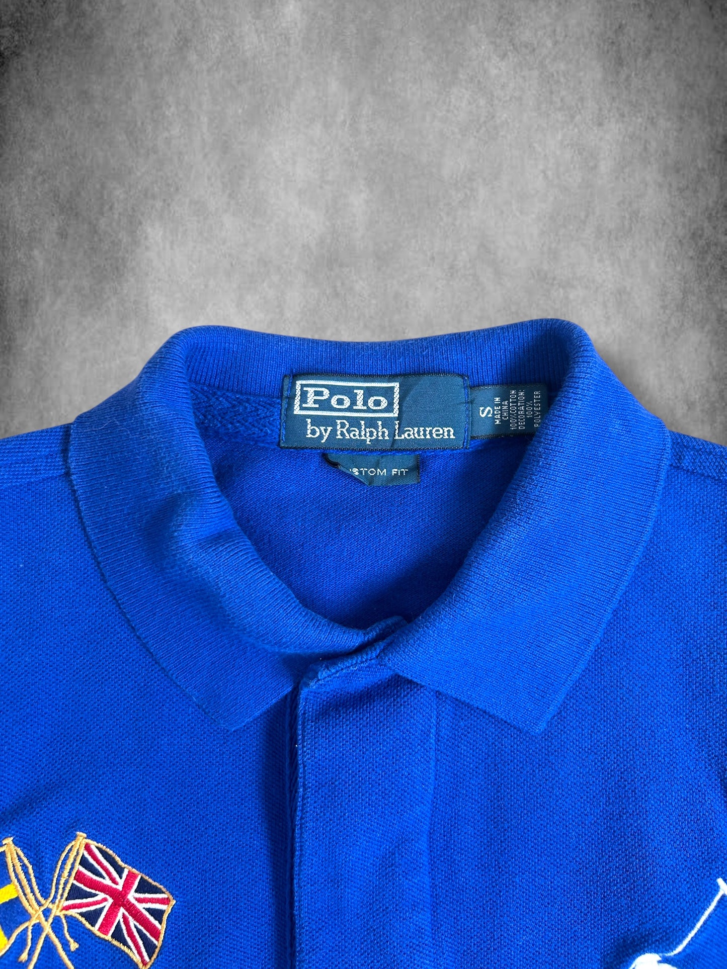 Polo Ralph Lauren Big Pony "SWEDEN" Track & Field Polo