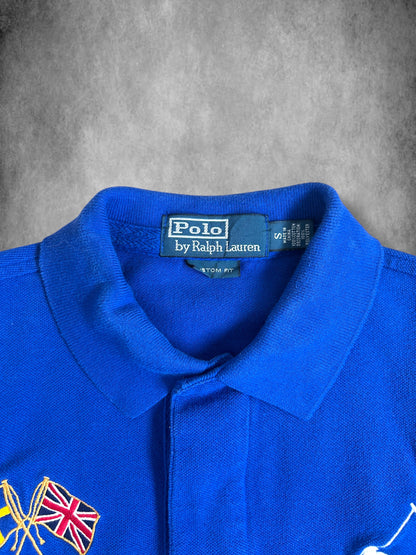 Polo Ralph Lauren Big Pony "SWEDEN" Track & Field Polo