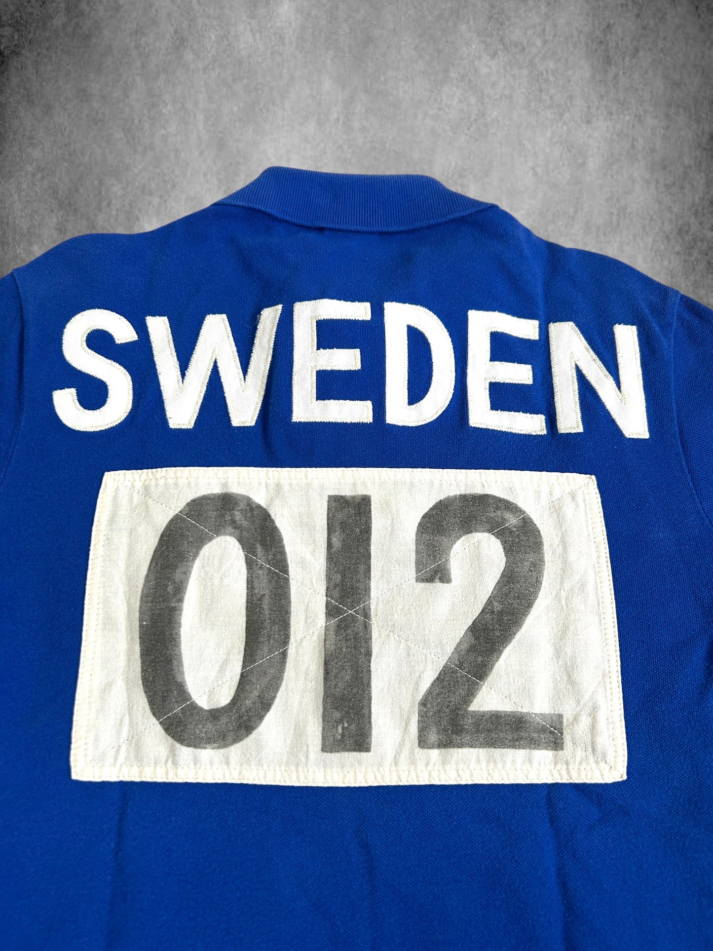 Polo Ralph Lauren Big Pony "SWEDEN" Track & Field Polo