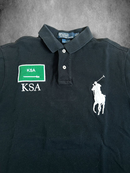 Polo Ralph Lauren Big Pony "KSA" Flag Polo