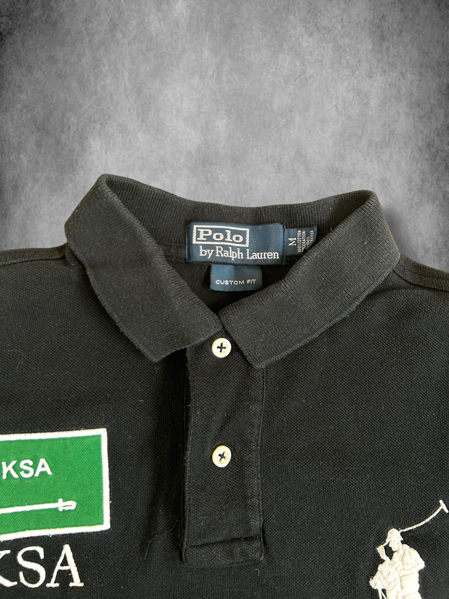 Polo Ralph Lauren Big Pony "KSA" Flag Polo
