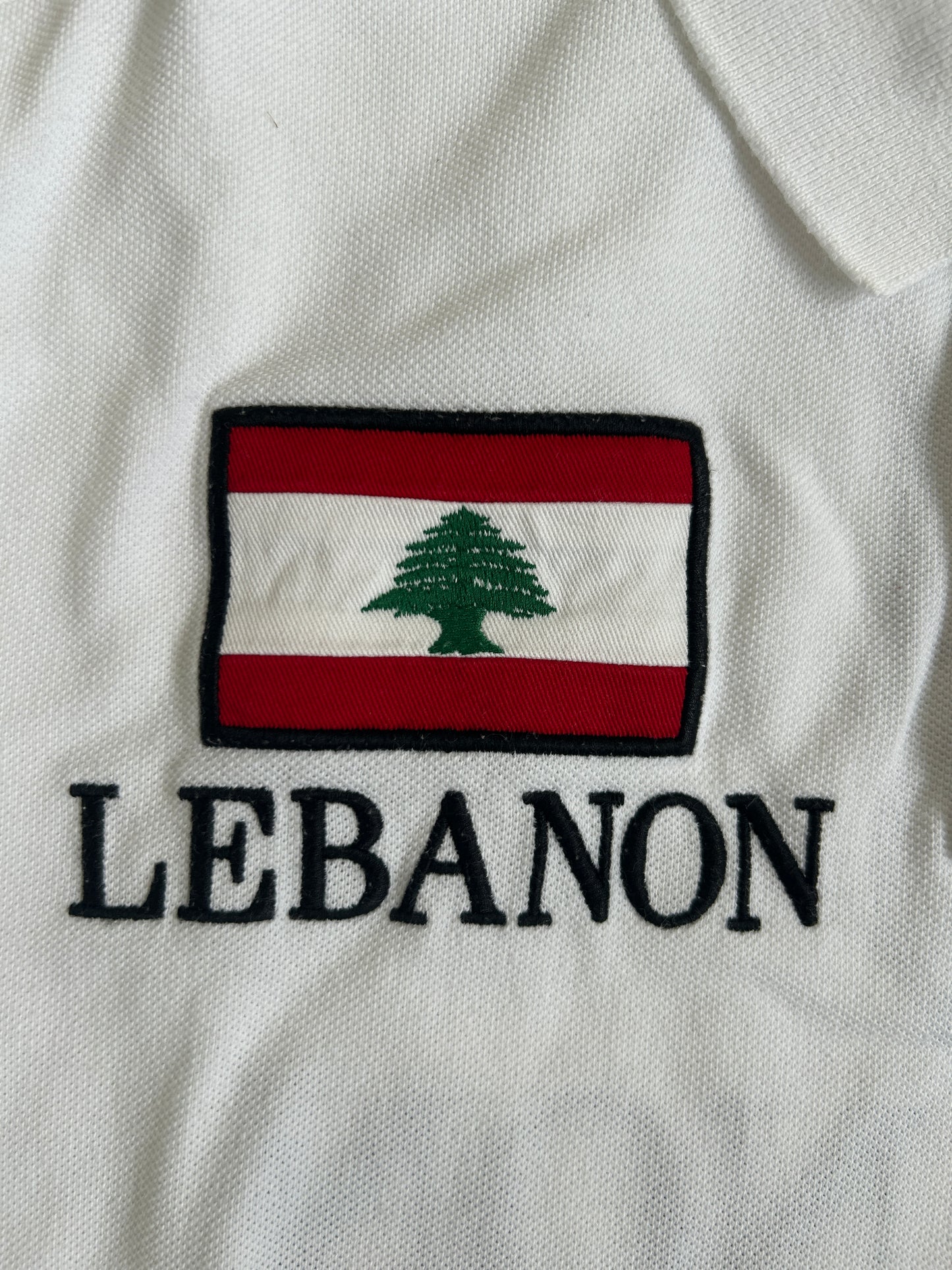 Polo Ralph Lauren Big Pony "LEBANON" Flag Polo