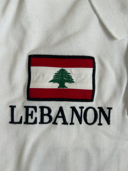 Polo Ralph Lauren Big Pony "LEBANON" Flag Polo