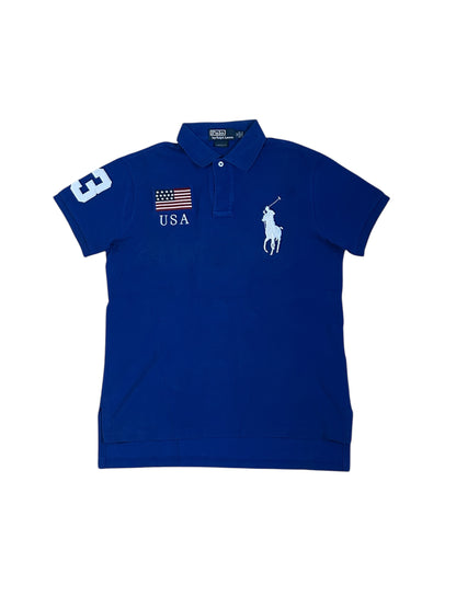 Polo Ralph Lauren Big Pony "United States" Flag Polo