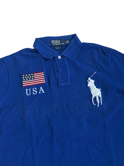 Polo Ralph Lauren Big Pony "United States" Flag Polo