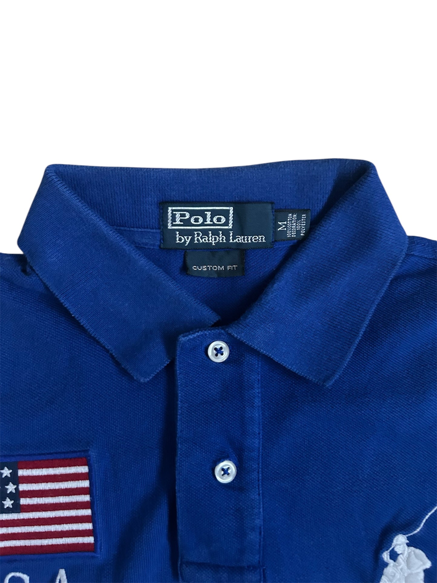 Polo Ralph Lauren Big Pony "United States" Flag Polo