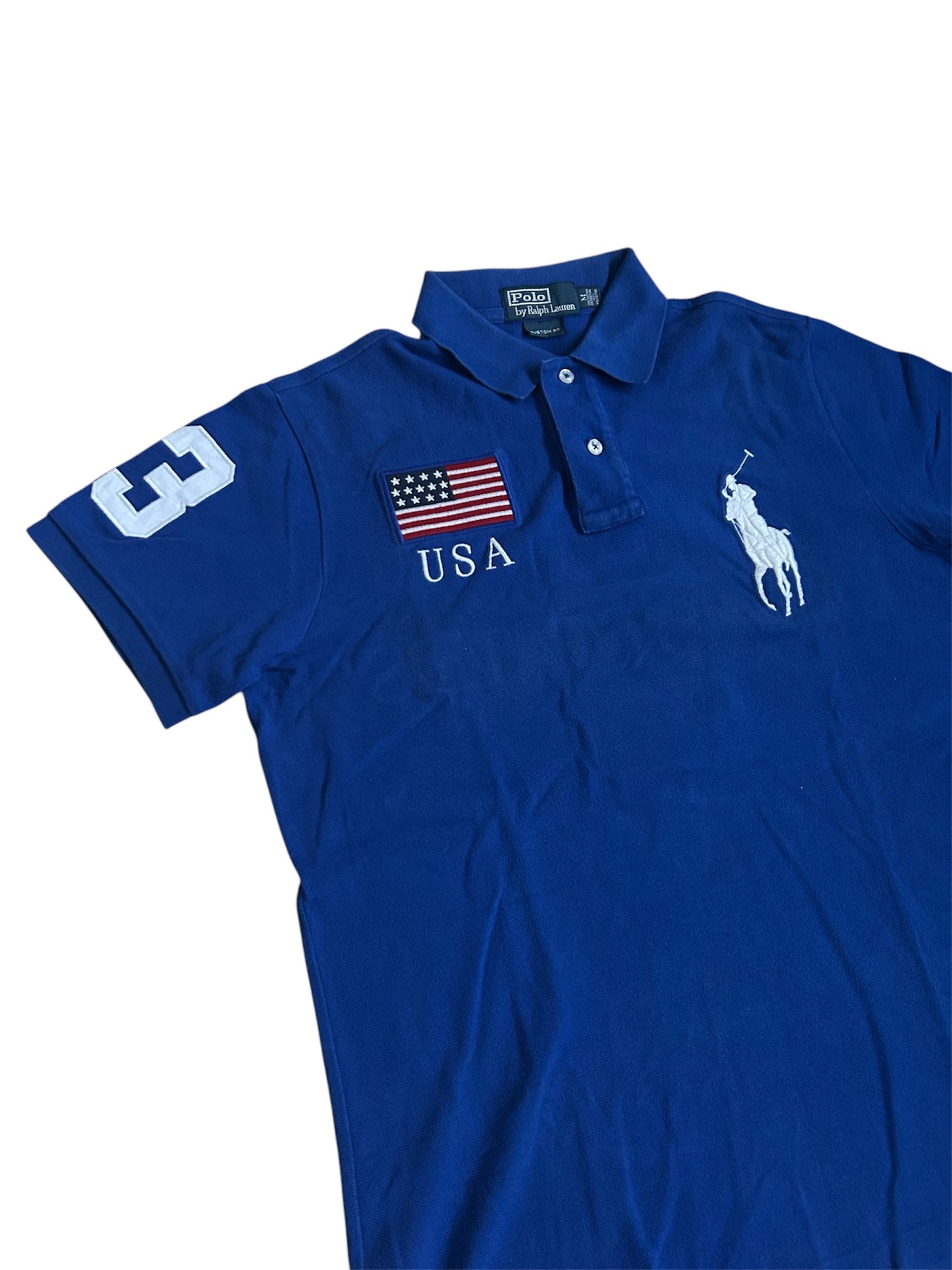 Polo Ralph Lauren Big Pony "United States" Flag Polo