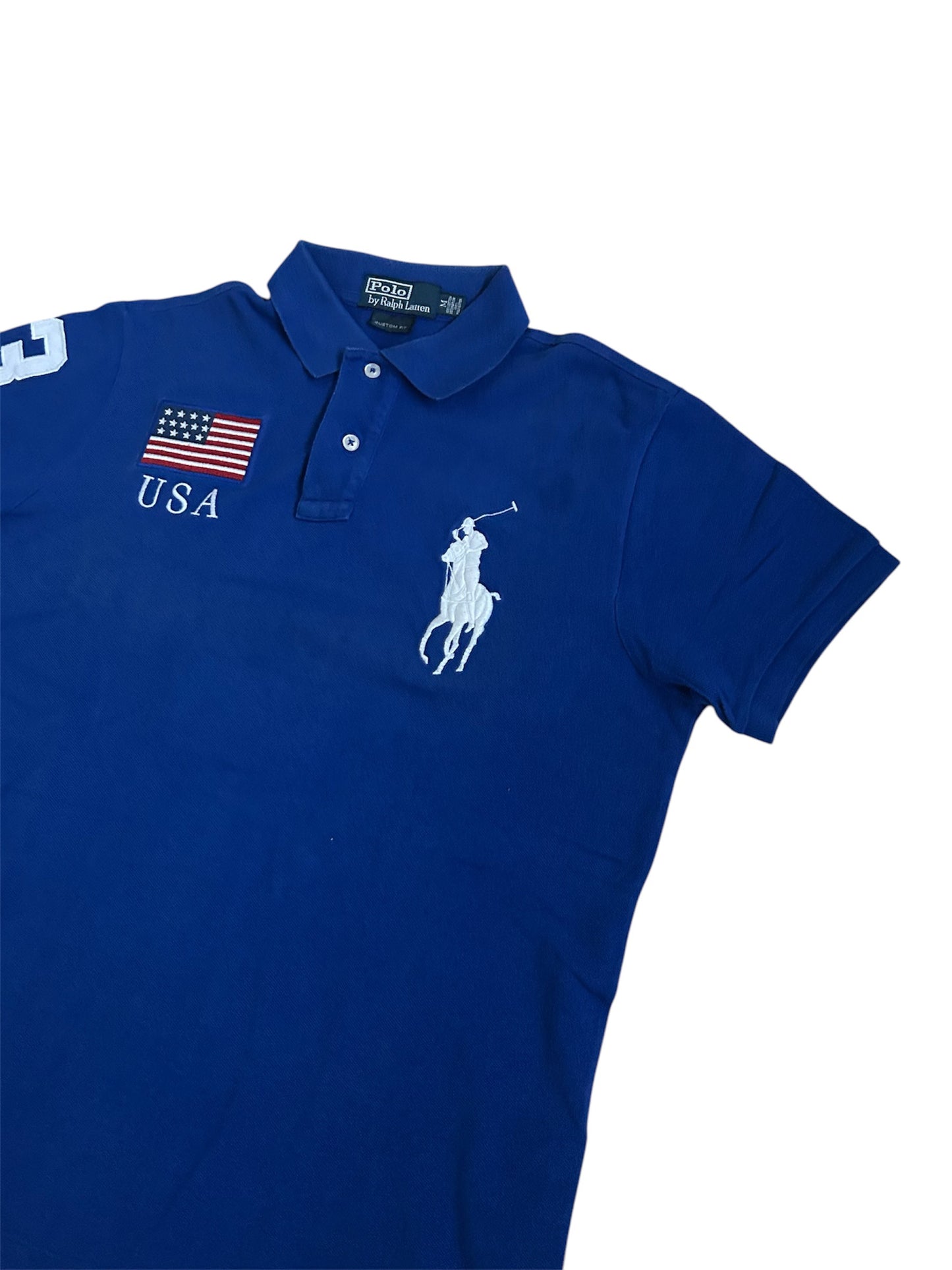 Polo Ralph Lauren Big Pony "United States" Flag Polo