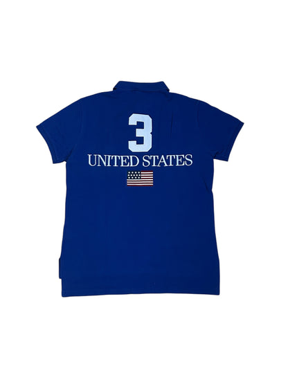 Polo Ralph Lauren Big Pony "United States" Flag Polo