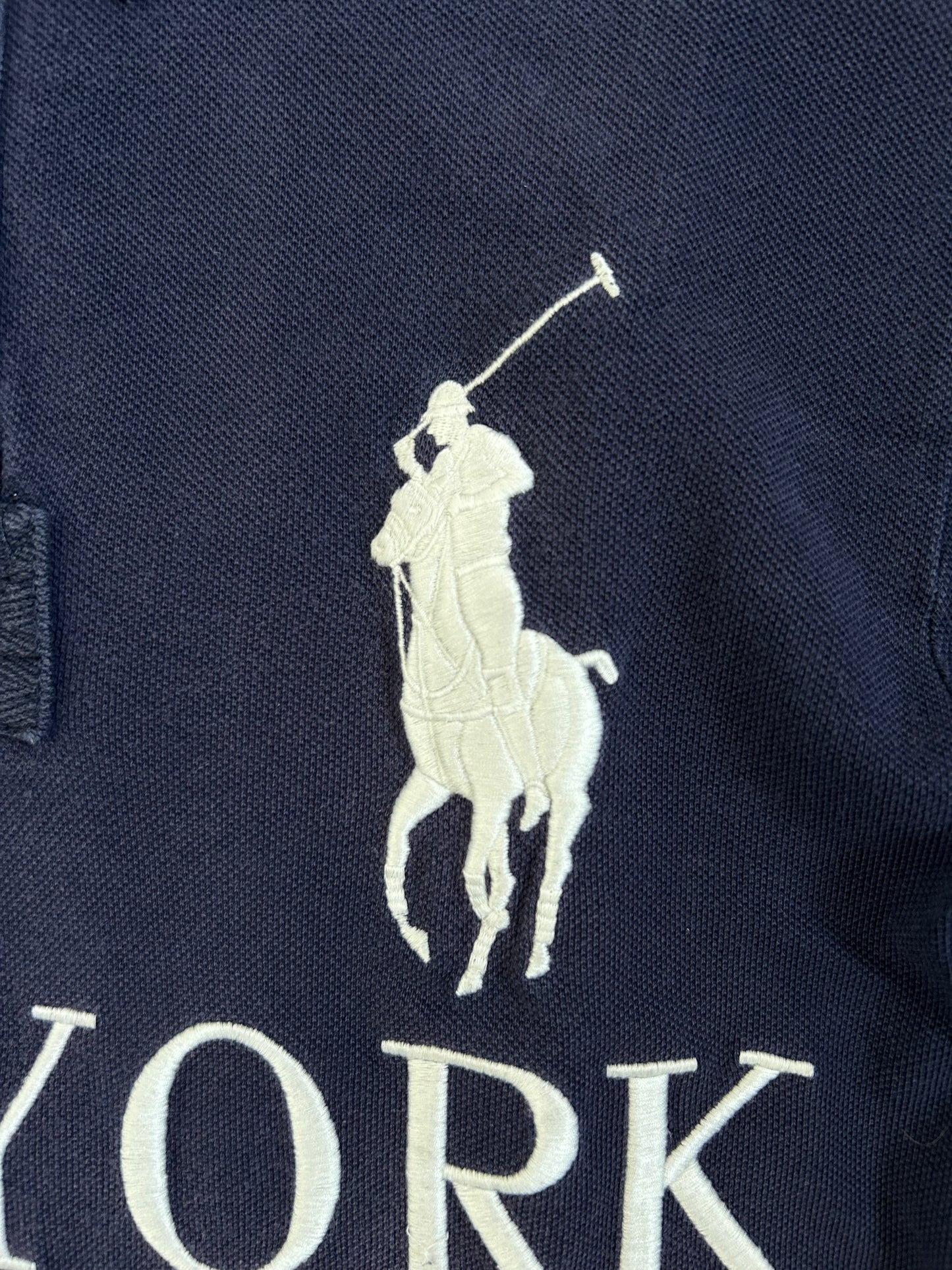 Polo Ralph Lauren Big Pony "NEW YORK" City Longsleeve Polo