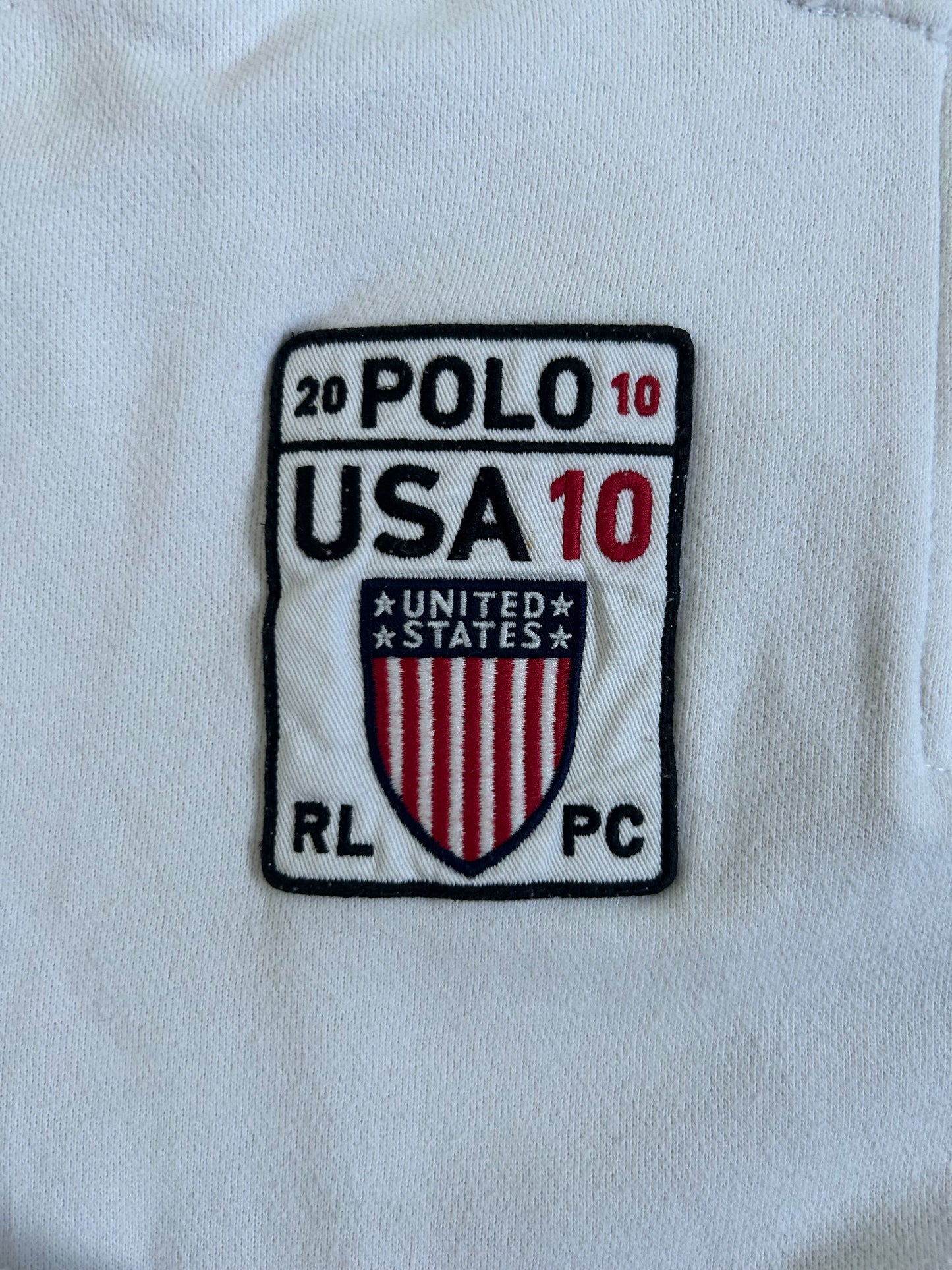 Suéter con cremallera de cuatro puntos Big Pony "USA" County de Polo Ralph Lauren