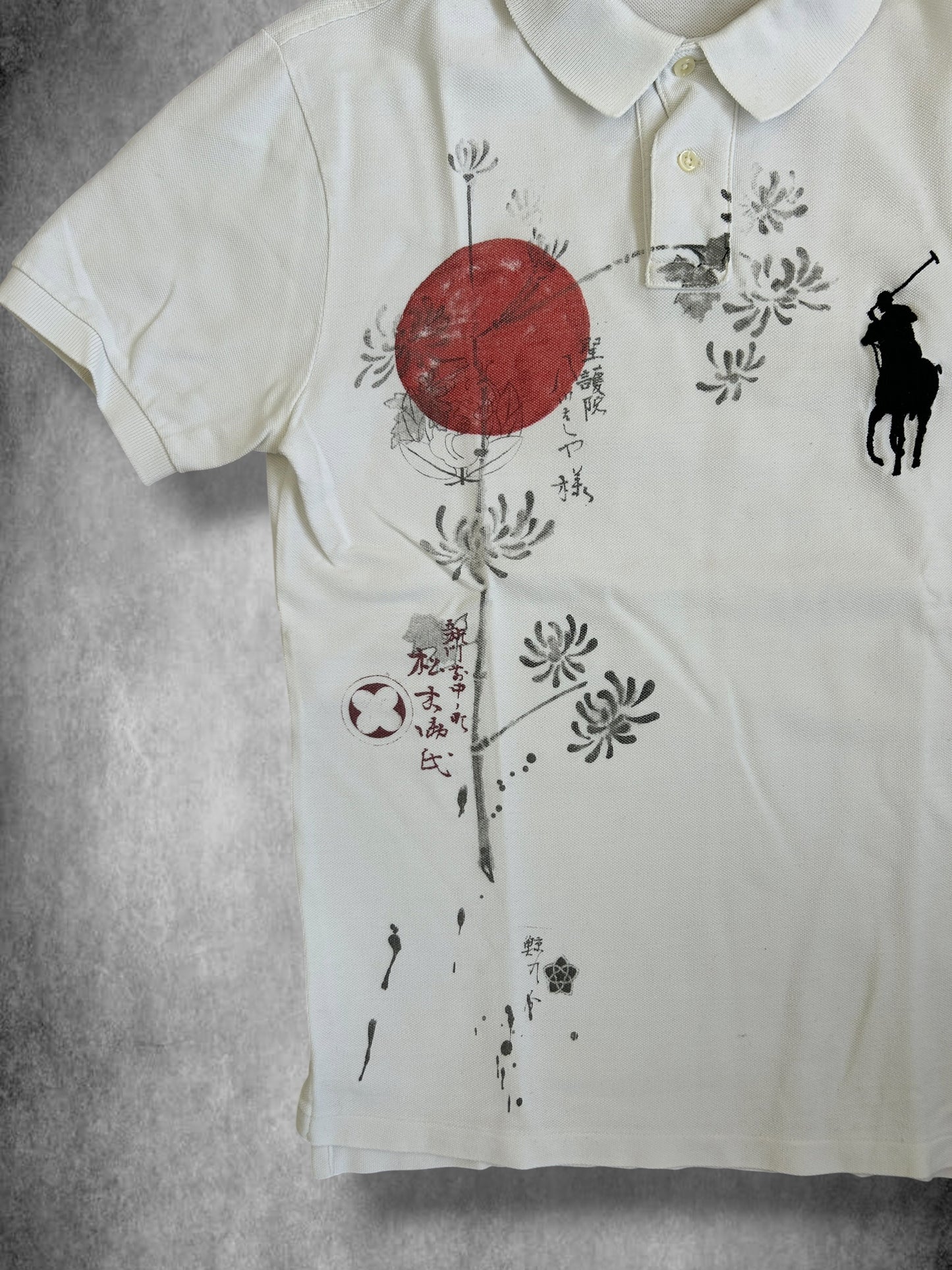 Polo Ralph Lauren Big Pony Polo "JAPÓN" con flores