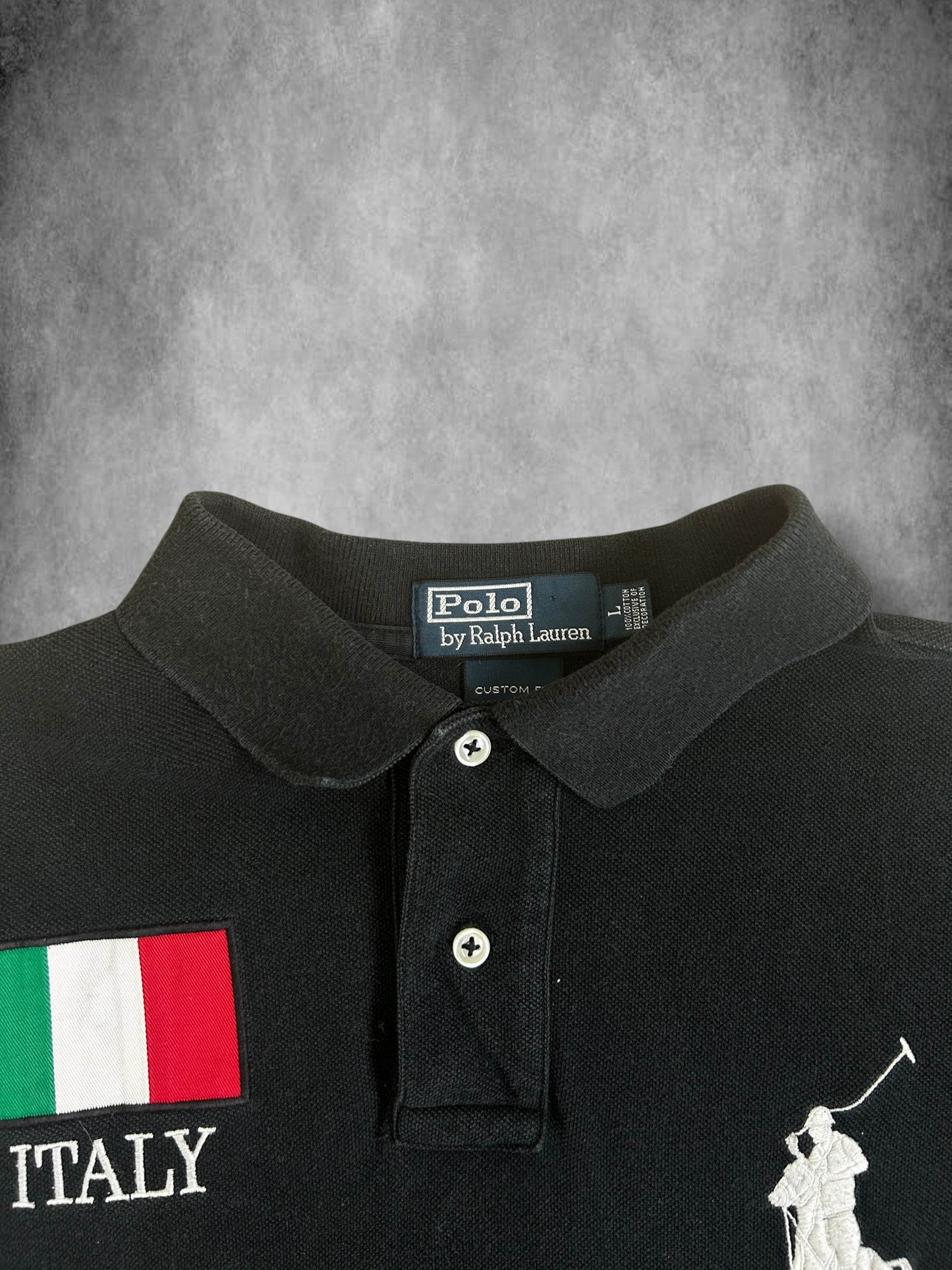 Polo Ralph Lauren Big Pony "ITALY" Flag Polo