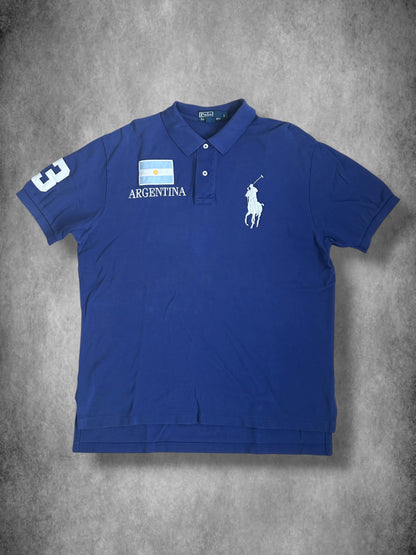 Polo Ralph Lauren Big Pony "ARGENTINA" Flag Polo