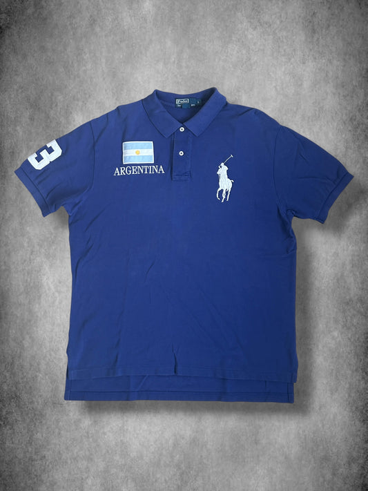 Polo Ralph Lauren Big Pony "ARGENTINA" Flag Polo