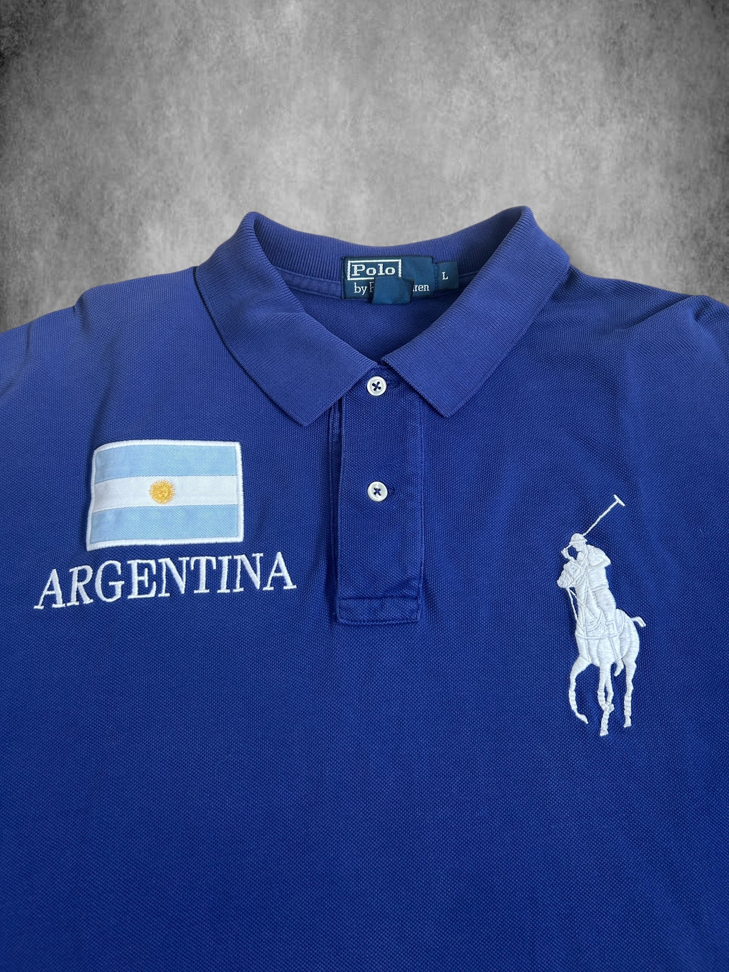 Polo Ralph Lauren Big Pony "ARGENTINA" Flag Polo
