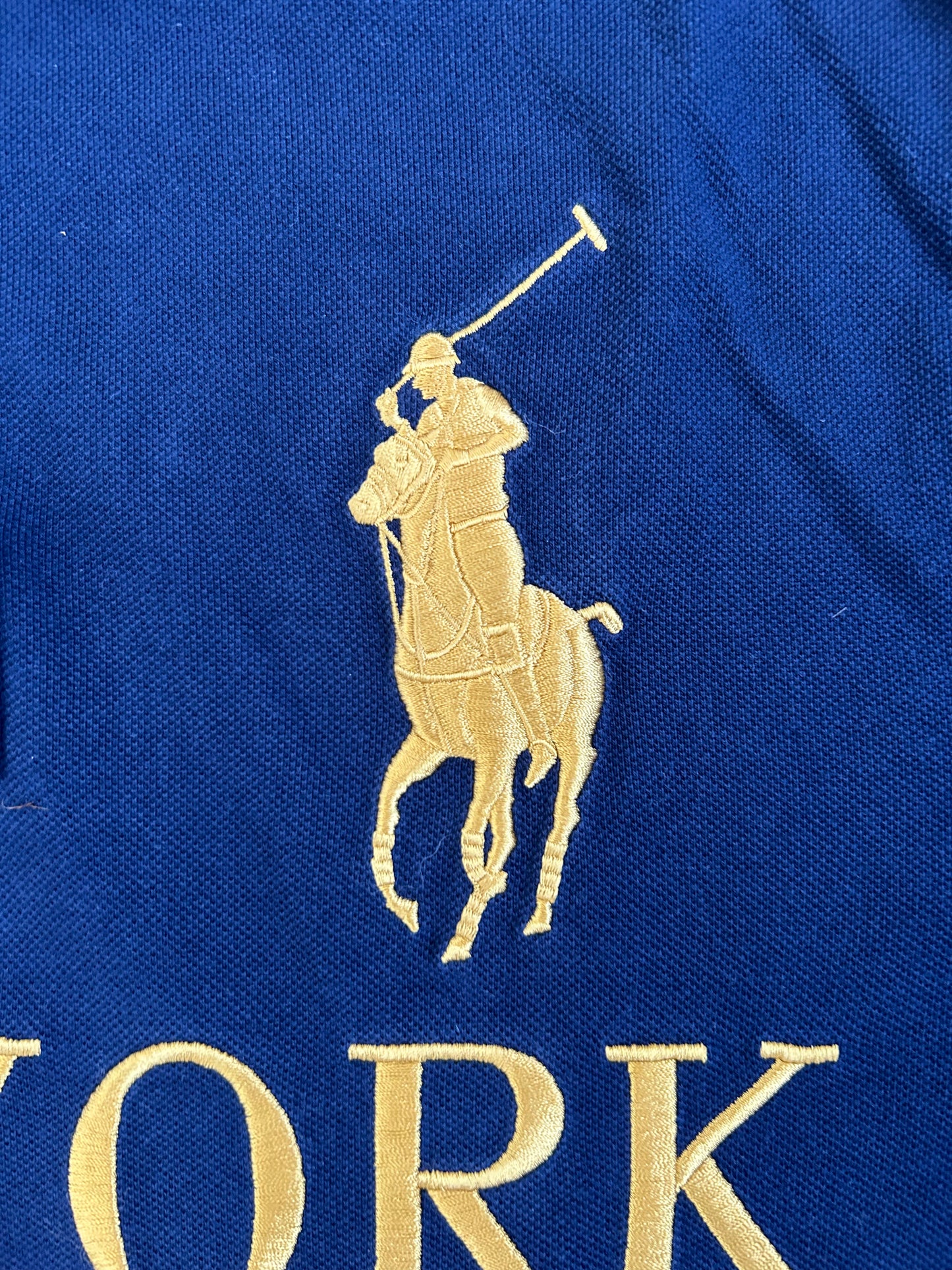 Polo de manga larga Big Pony "New York" City de Polo Ralph Lauren