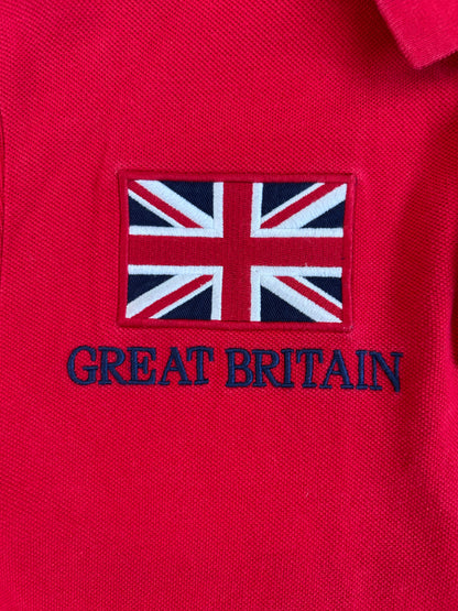 Polo Ralph Lauren Big Pony "Great Britain" Flag Longsleeve Polo