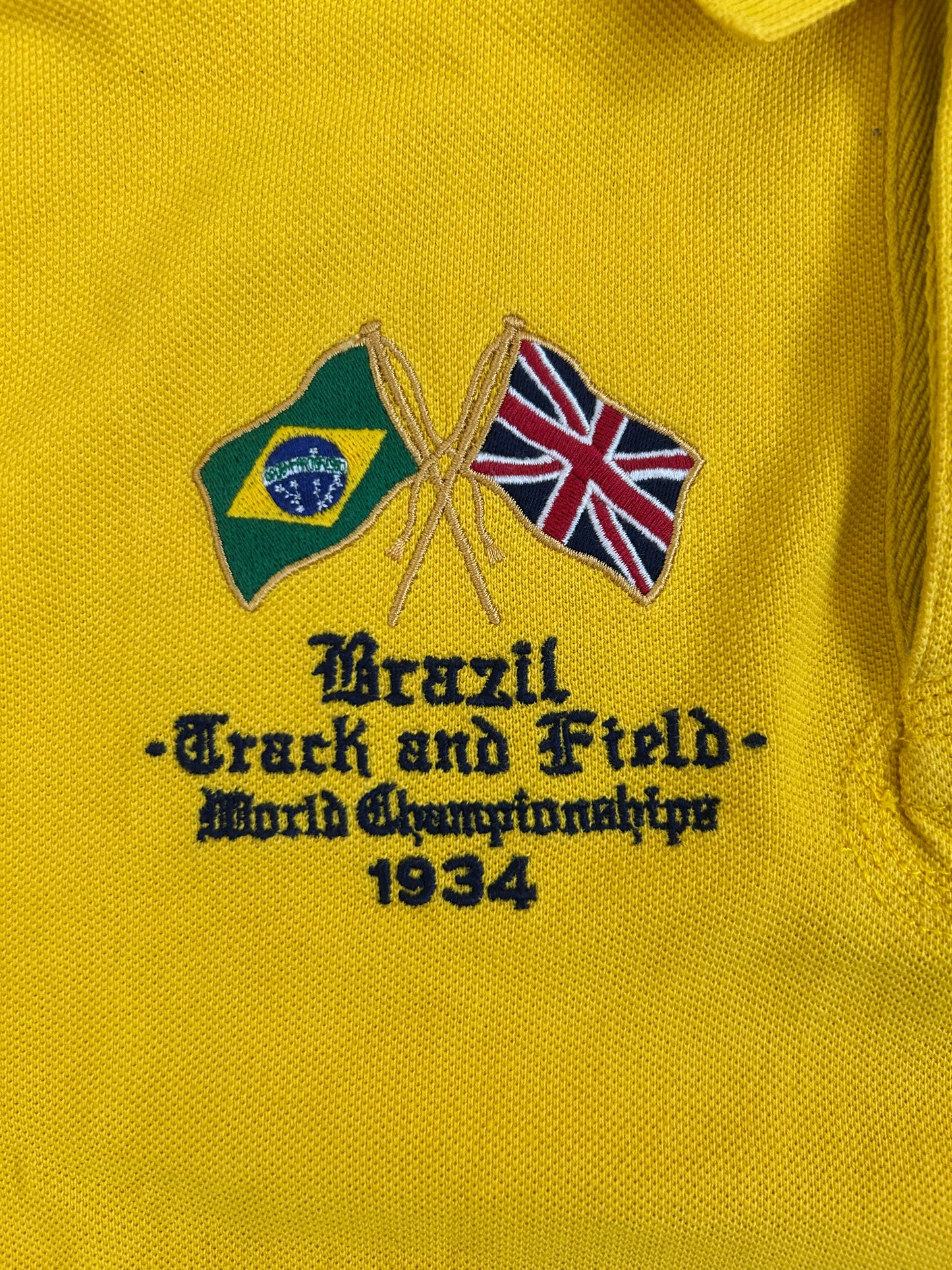 Polo Ralph Lauren Big Pony "Brazil" Track & Field Polo