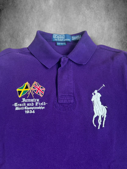 Polo Ralph Lauren Big Pony "JAMAICA" Track & Field Polo
