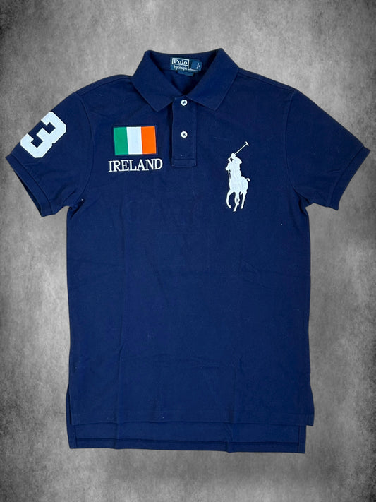 Polo Ralph Lauren Big Pony "IRELAND" Flag Polo