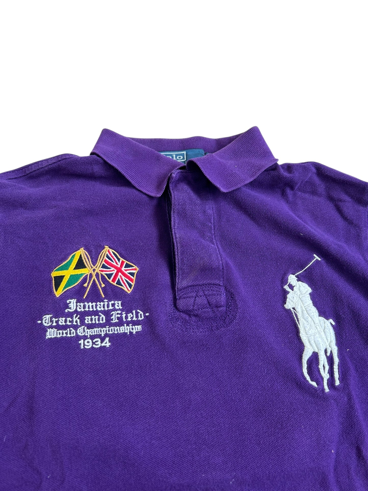 Polo Ralph Lauren Big Pony "JAMAICA" Track & Field Polo
