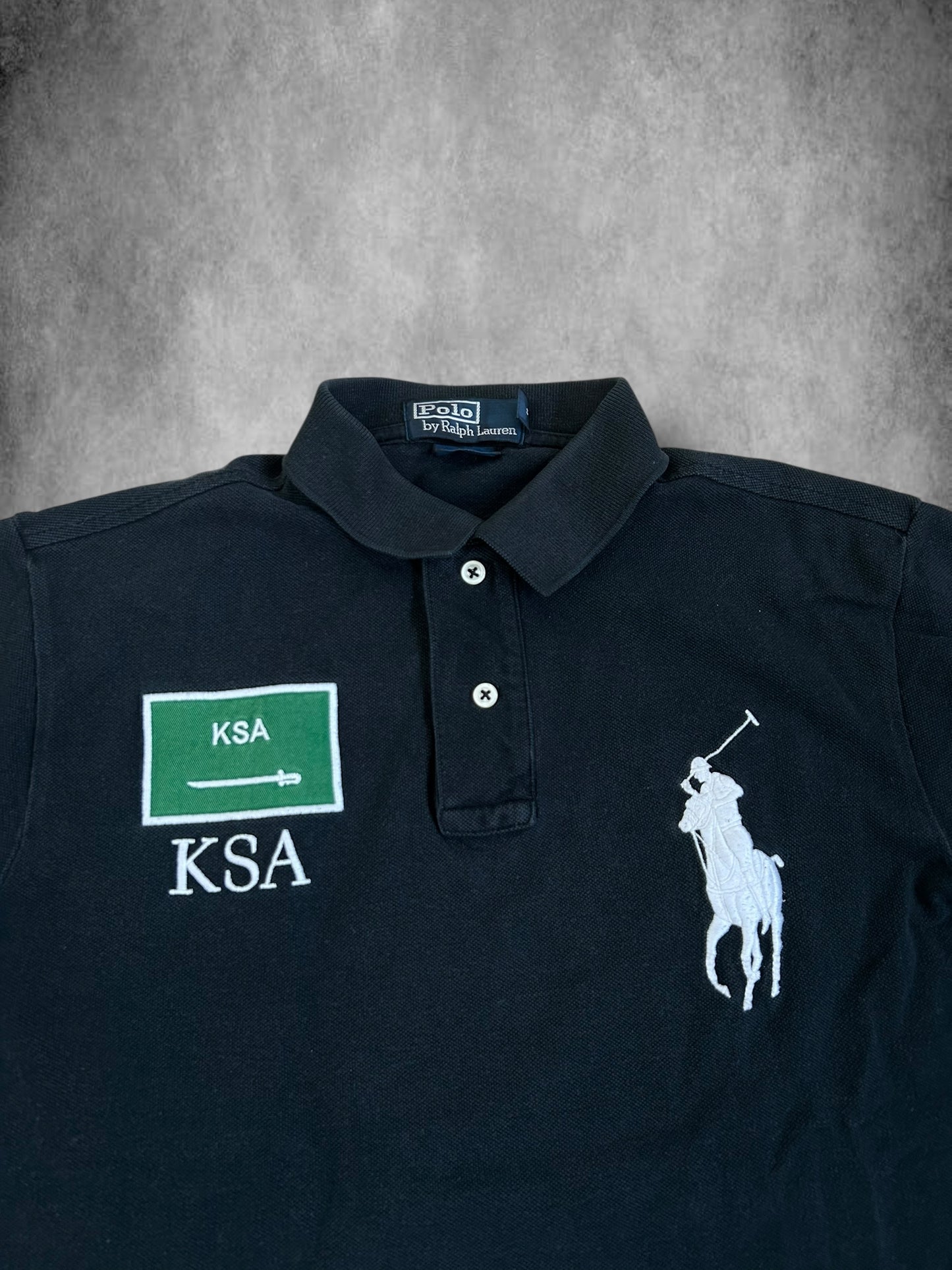 Polo Ralph Lauren Big Pony "KSA" Flag Polo