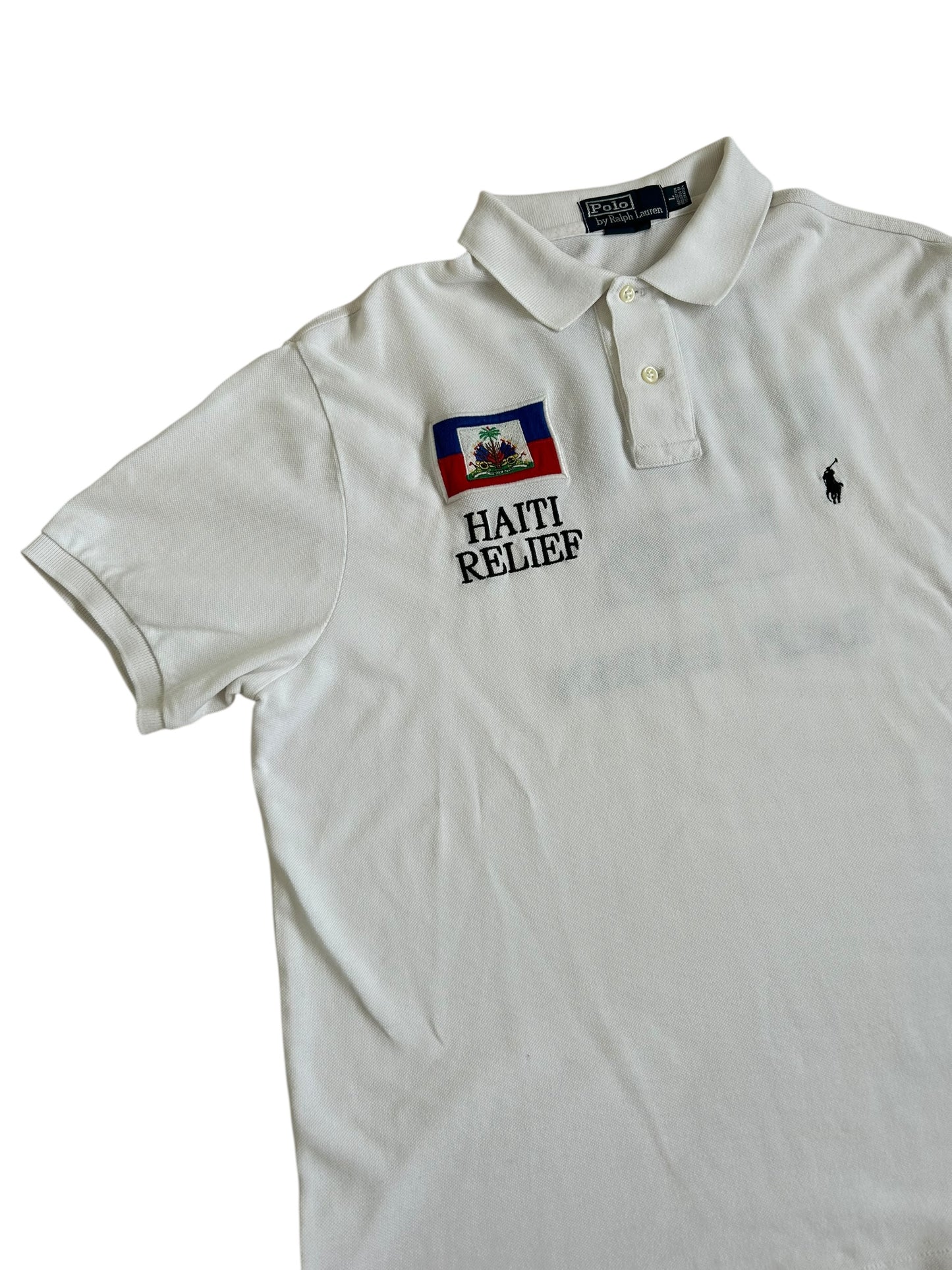 Polo Ralph Lauren Small Pony "HAITI RELIEF" Charity Polo