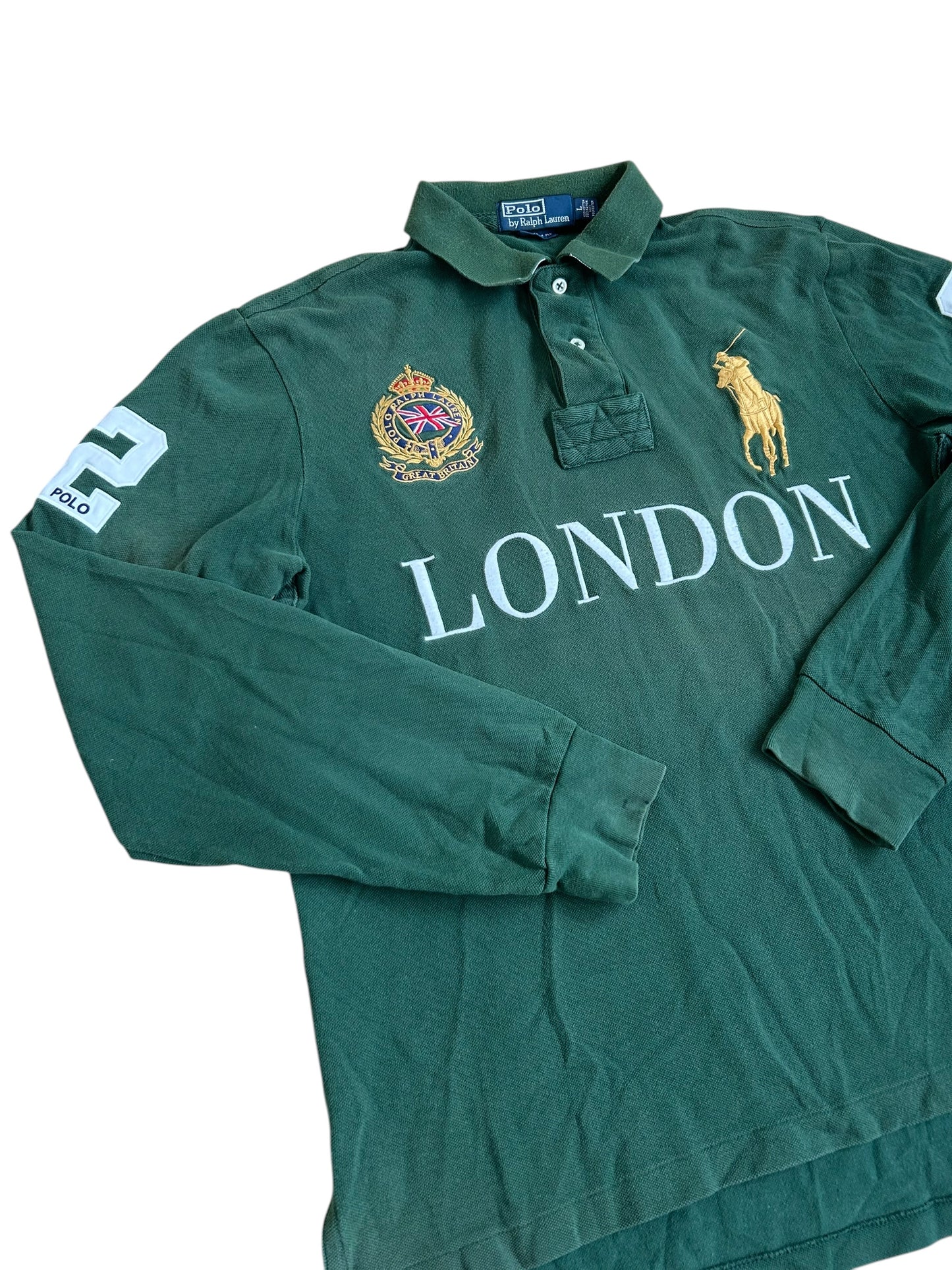 Polo de manga larga City Big Pony "London" de Polo Ralph Lauren