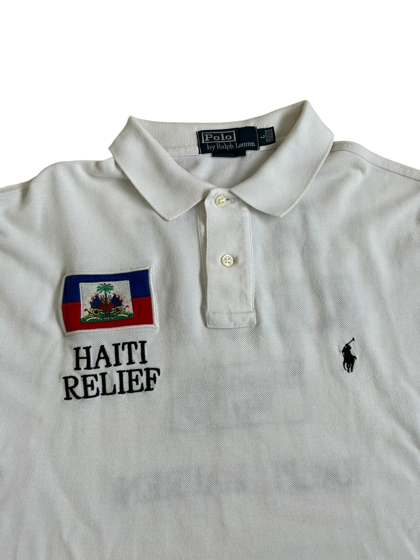 Polo Ralph Lauren Small Pony "HAITI RELIEF" Charity Polo
