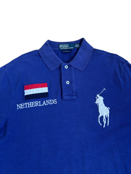 Polo Ralph Lauren Big Pony "Netherlands" Flag Polo