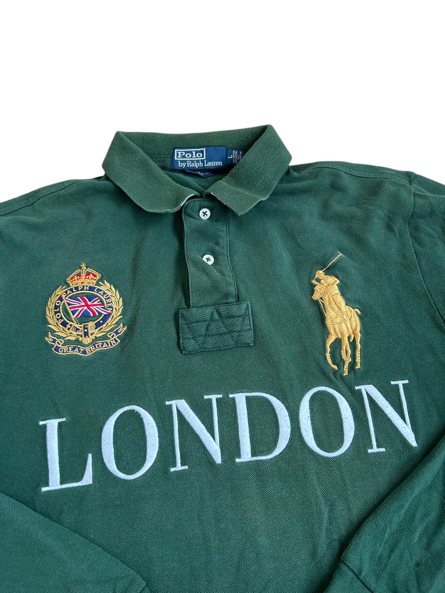 Polo de manga larga City Big Pony "London" de Polo Ralph Lauren