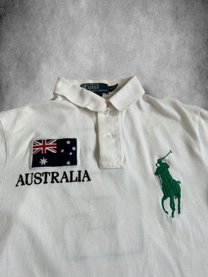 Polo Ralph Lauren Big Pony « AUSTRALIE » Drapeau Polo