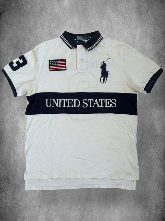 Polo Ralph Lauren Big Pony "UNITED STATES" Country Polo