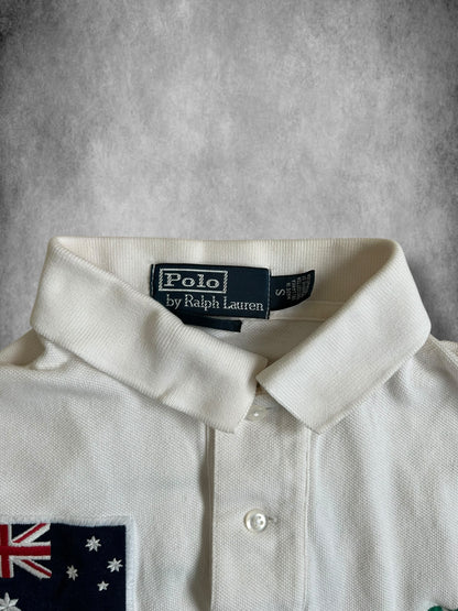 Polo Ralph Lauren Big Pony « AUSTRALIE » Drapeau Polo