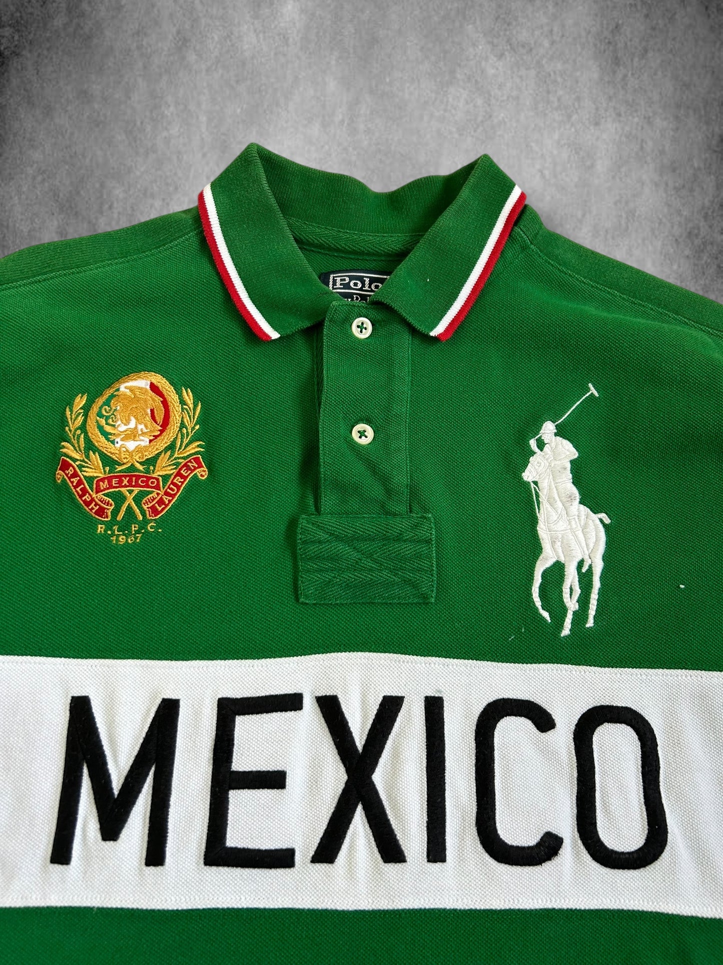 Polo Ralph Lauren Big Pony "MEXICO" Country Polo