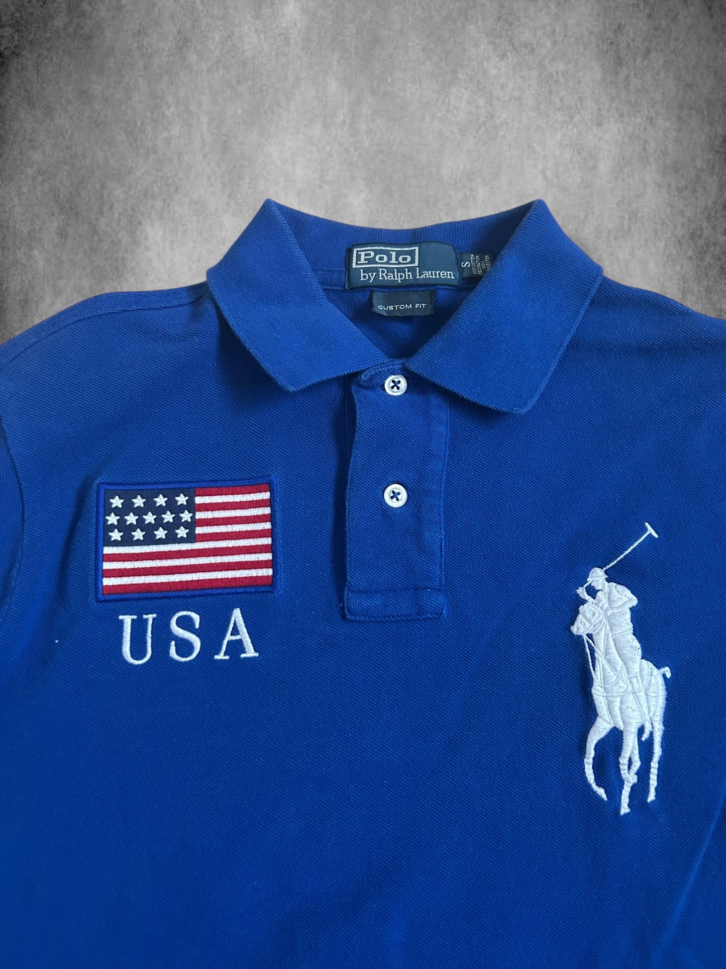 Polo Ralph Lauren Big Pony "USA" Flag Polo