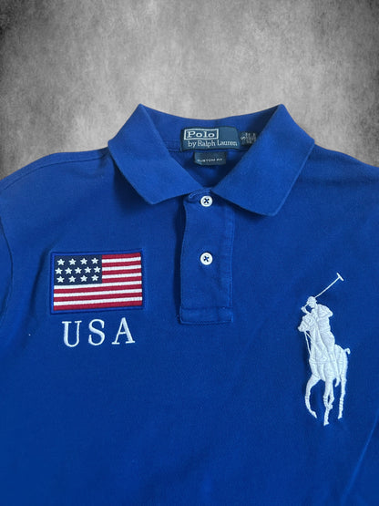 Polo Ralph Lauren Big Pony "USA" Flag Polo