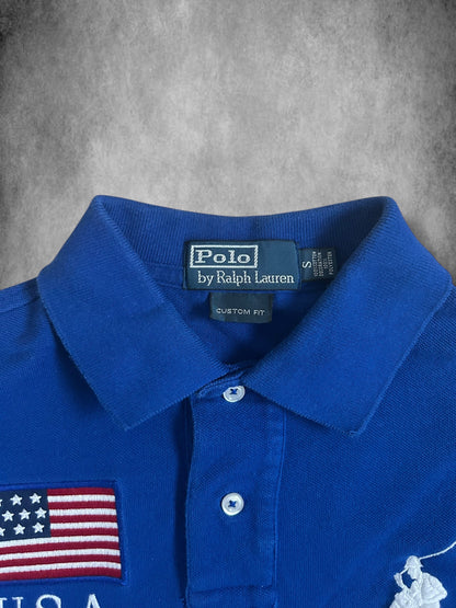 Polo Ralph Lauren Big Pony "USA" Flag Polo