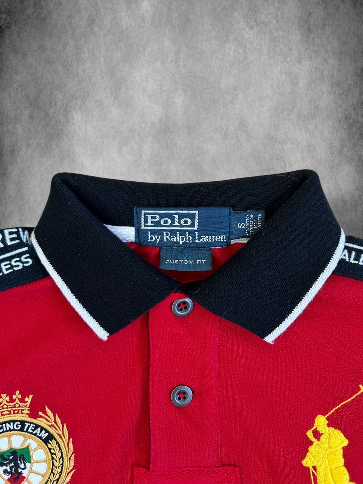 Polo Ralph Lauren Big Pony "ITALIA" RL Racing Polo