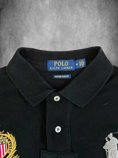 Polo Ralph Lauren Big Pony "LAS VEAGS" City Longsleeve Polo