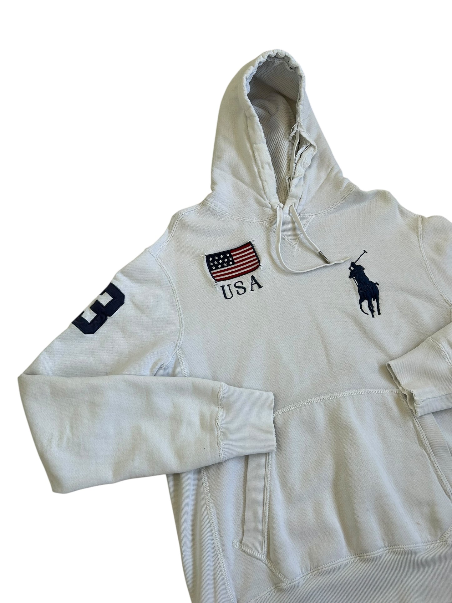 Polo Ralph Lauren Big Pony "USA" Flag Hoodie