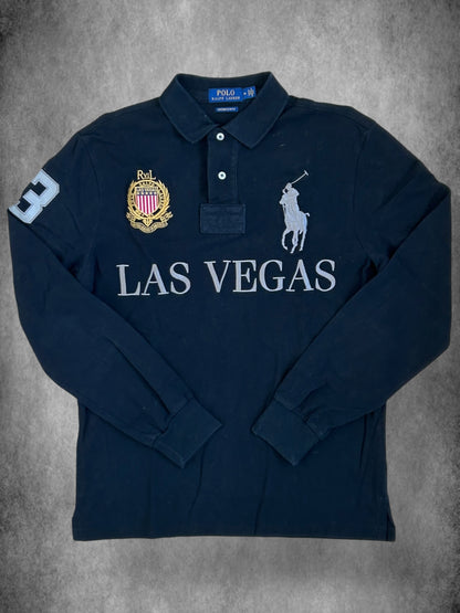 Polo Ralph Lauren Big Pony "LAS VEAGS" City Longsleeve Polo